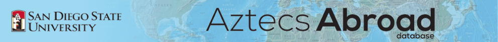 Aztecs Abroad database - San Diego State University